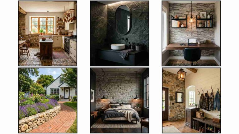 33 Stone Wall Decor Ideas For Natural Homes In 2026