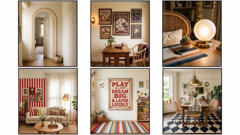 How to Style Playful Rooms with Circus Stripes