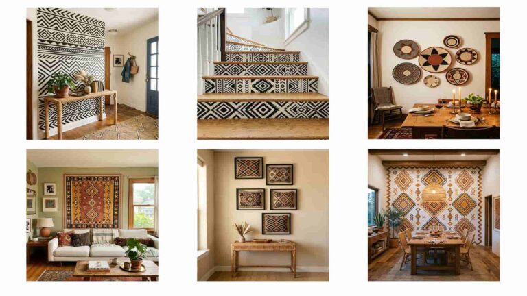 27 Berber Pattern Wall Decor Ideas For Cozy Interiors