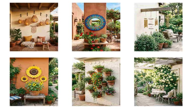 How to Decorate Patio Spaces with Outdoor Wall Ideas